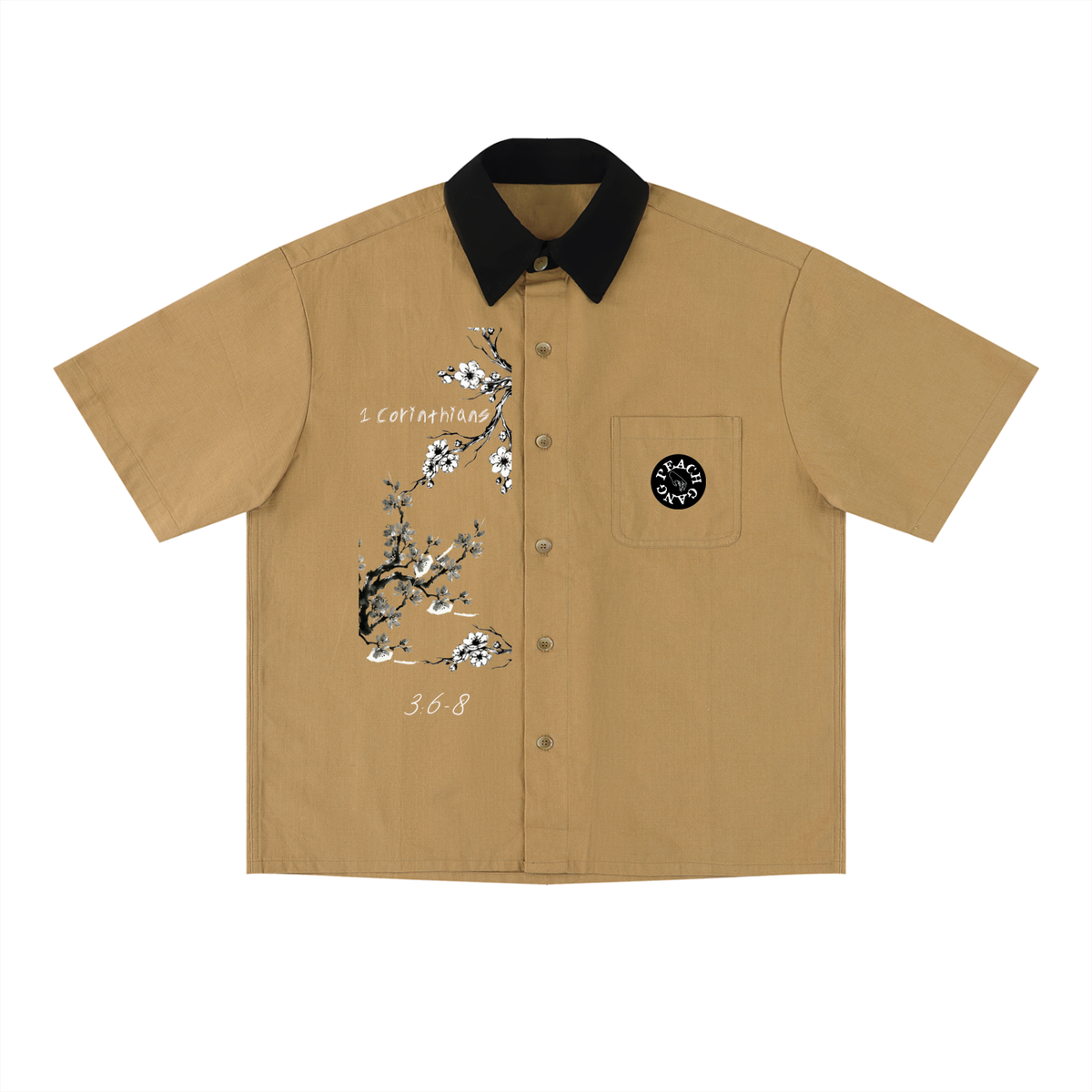 Unisex Short Sleeve Blossom Shirt