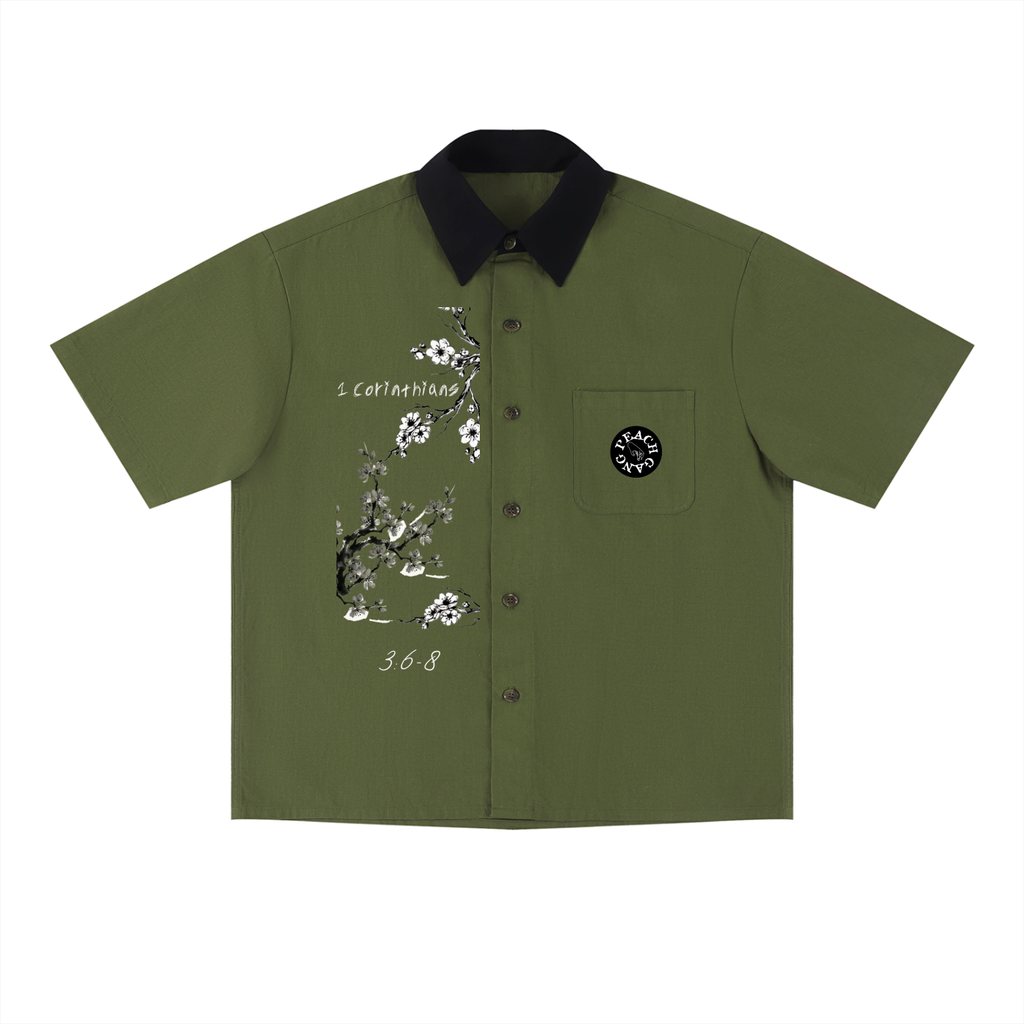 Unisex Short Sleeve Blossom Shirt